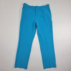 Par Four Men's‎ Golf Pants Blue Waist Grip Size 36x32